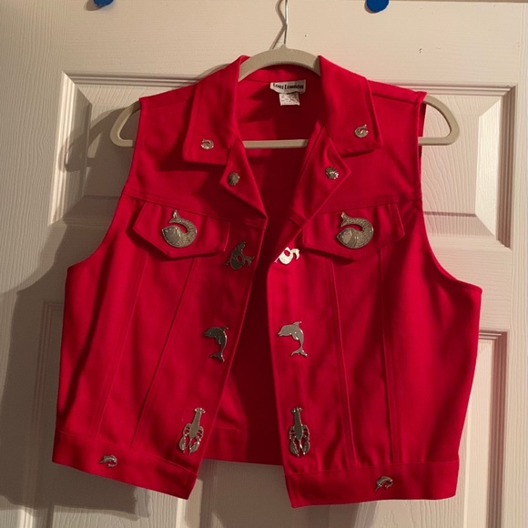 Lori Lundon VINTAGE VEST Size M - Picture 4 of 9